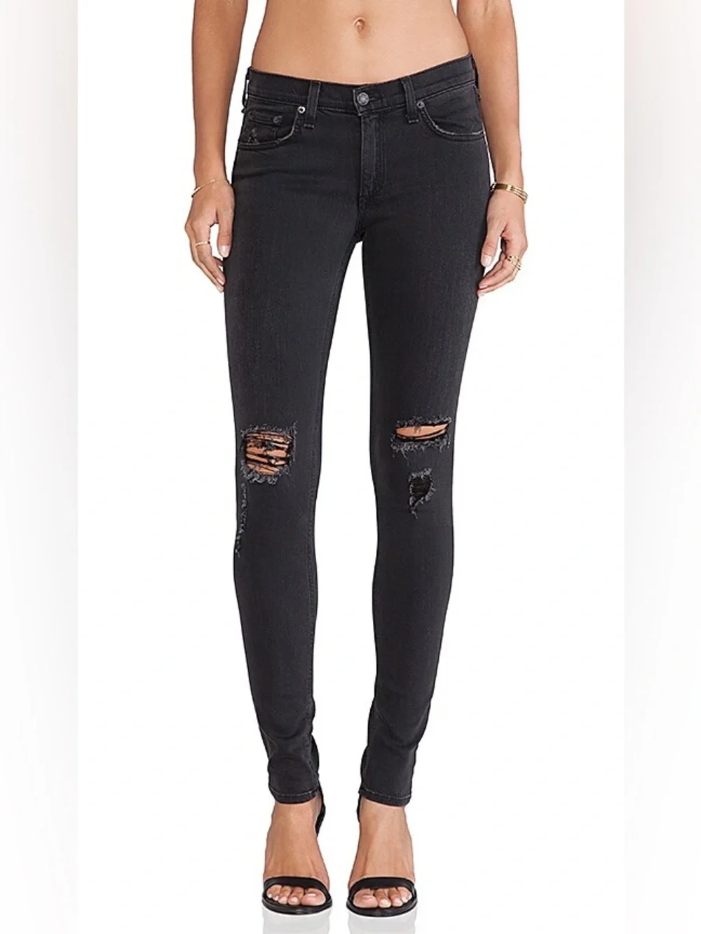 Rag & Bone Skinny Soft Rock Jeans Size 28